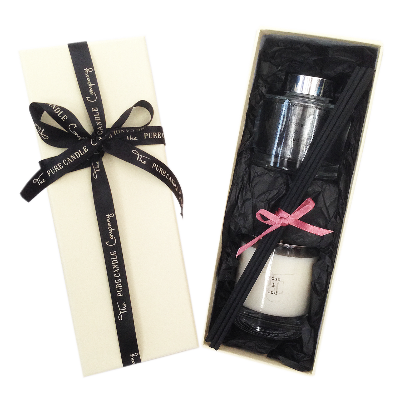 The Pure Candle Company-Shop-Rose &amp; Oud Gift Set