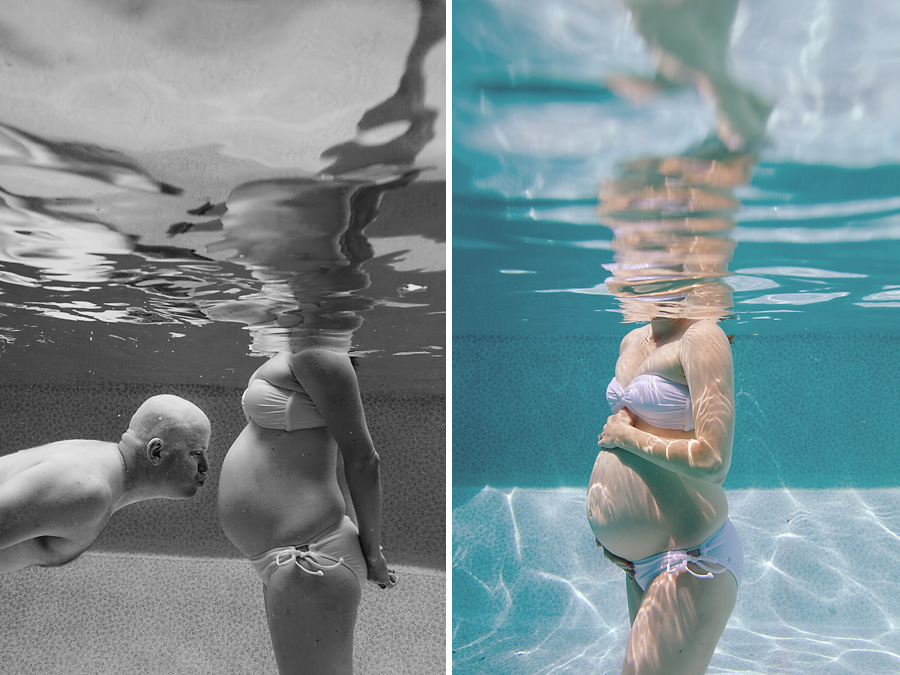 Calgary Underwater Maternity Photographer