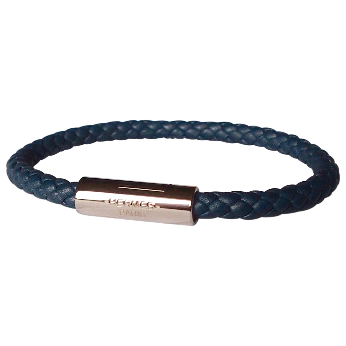 hermes braided leather bracelet
