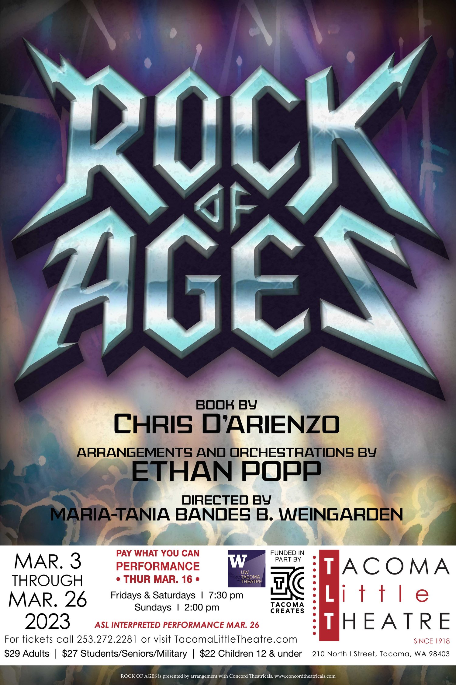 Rock of Ages — Tacoma Little Theatre