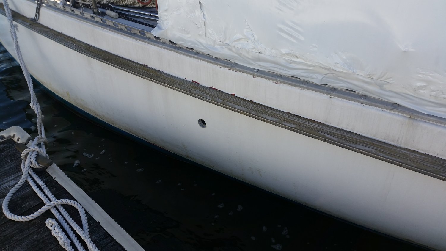 1 "Plastic Thru-Hull Bilge Pumpe Drain oder Vent Schlauch Montage für Boote 
