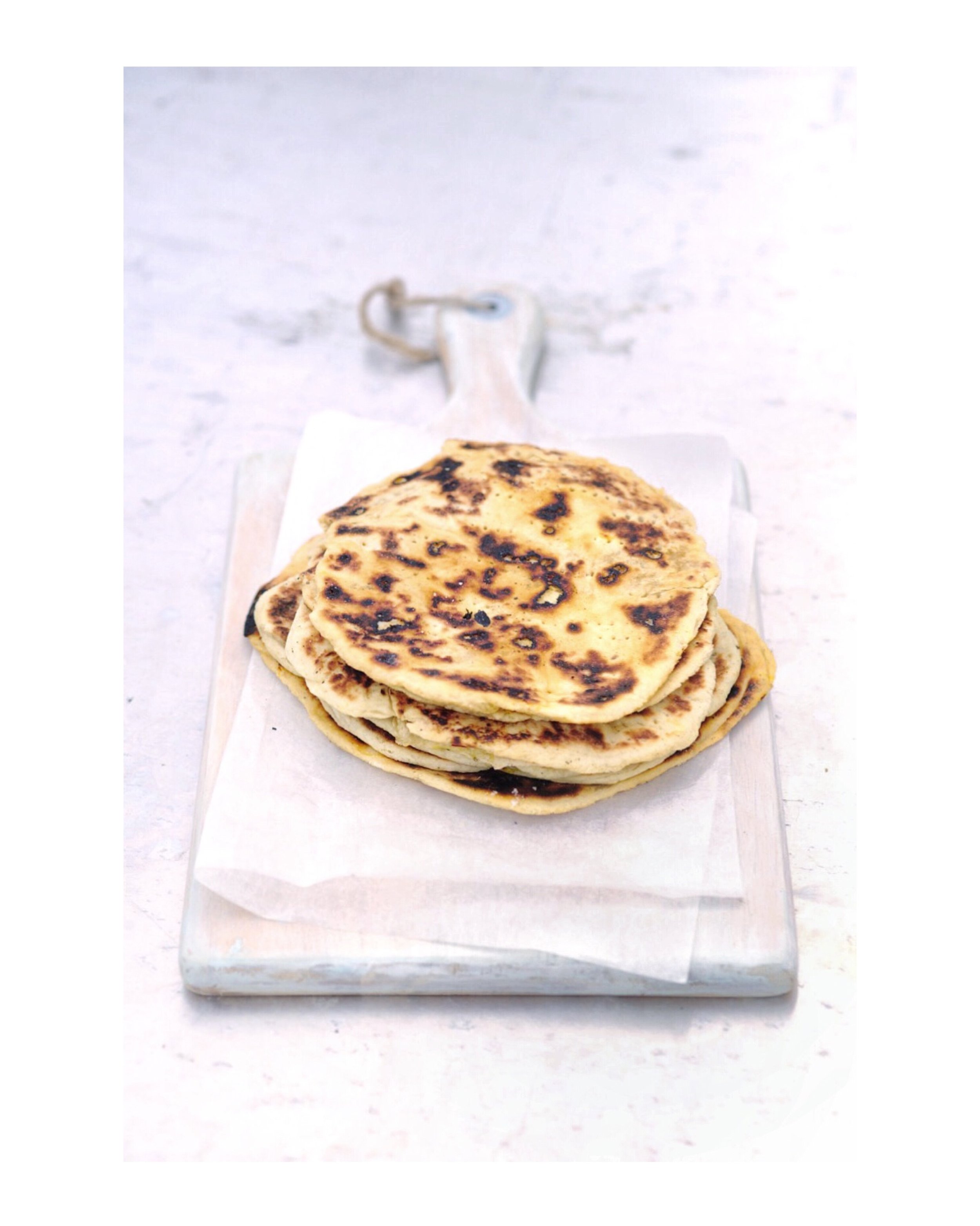 Sheermal: saffron and milk flatbreads spiced with cardamon