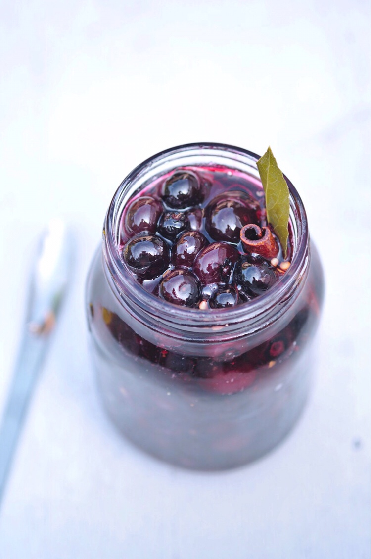 Pickled Blueberries