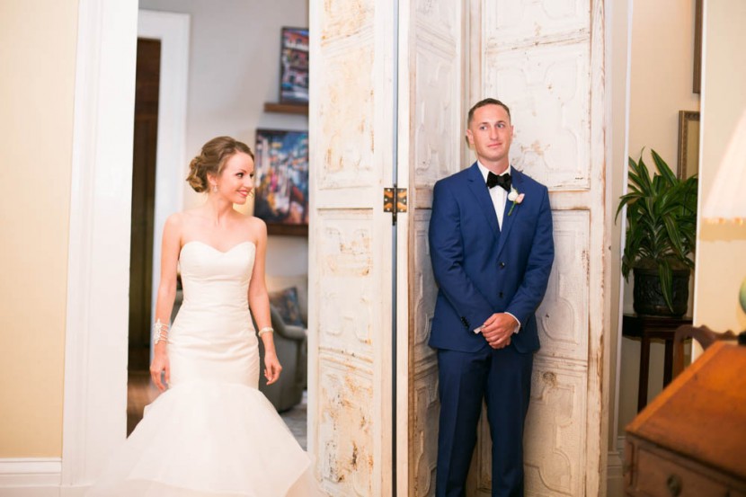 First Look New Orleans Wedding Terrell House