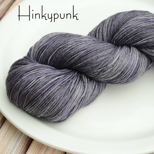 grey yarn: Hinkypunk from One Twisted Tree