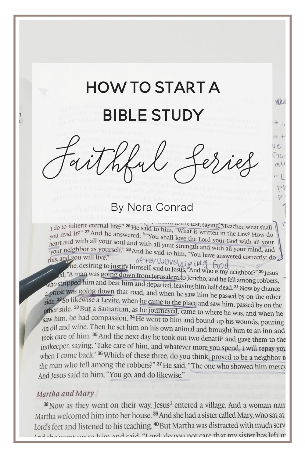Studying the Bible can be fun and easy, but where to start? This post outlines everything you need to know about studying the Bible daily.