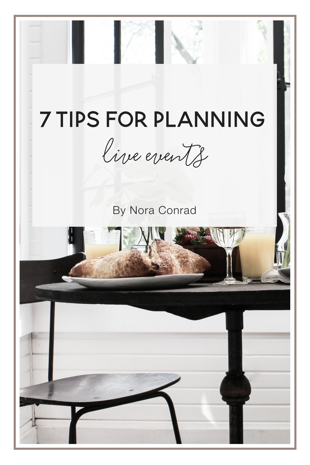 When you are a one-person business, it can be very overwhelming to run your own event. The cost, details, and timeline are just the start. Don’t forget all the beautiful Pinterest photos you are tempted to compare yourself to. (PS – do yourself a fa…