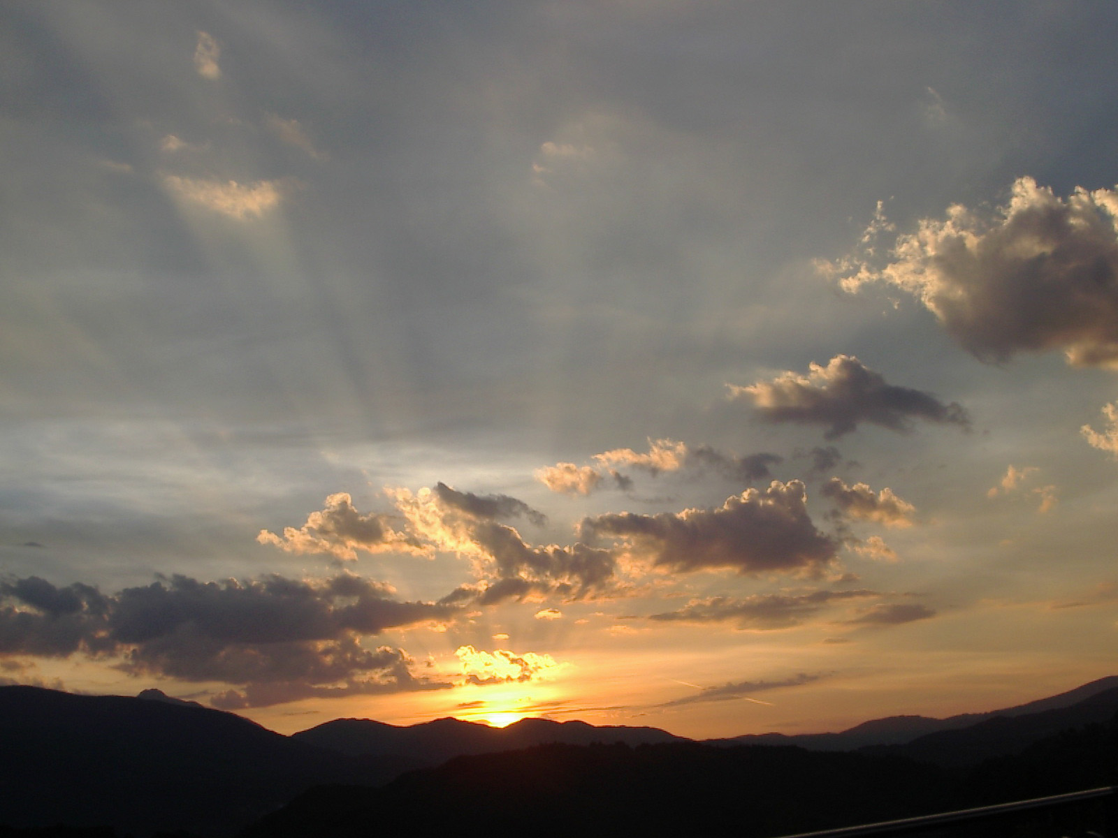 Sunset View from La Collina del Sole