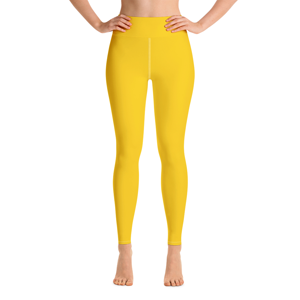 Sgrib - yellow 2 - Women's Fashion Yoga Leggings - xs-xl — scott
