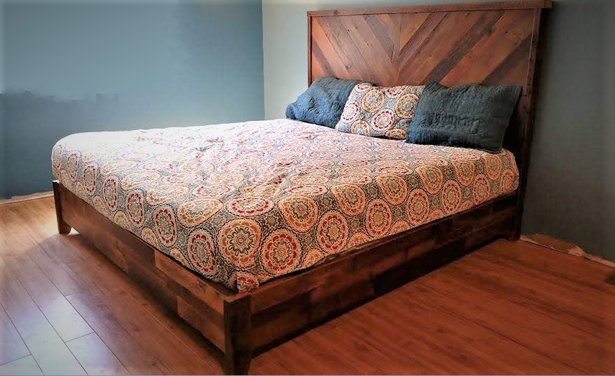 Barnwood Bed Multi Color Barn Wood Furniture Rustic Barnwood And Log Furniture By Vienna Woodworks