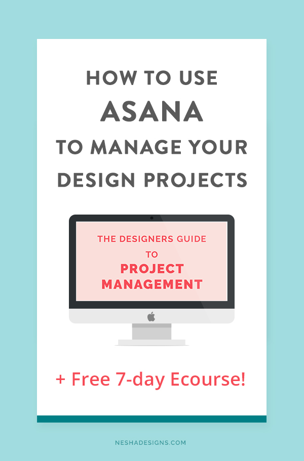 Designers- are your projects stressful and unorganized? Do you manage your projects through emails? It's time to start using a professional project management tool like Asana! Click through to learn how to use Asana for your client projects and join the FREE ecourse!