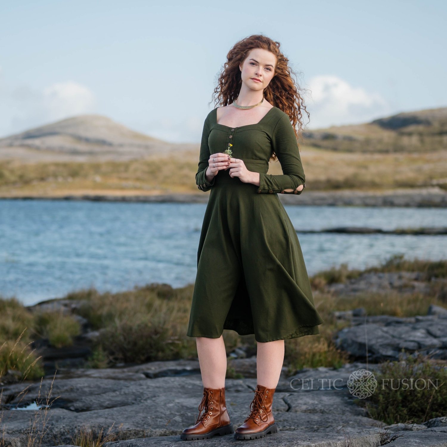 Imbas Corset dress — Celtic Fusion ~ Folklore Clothing