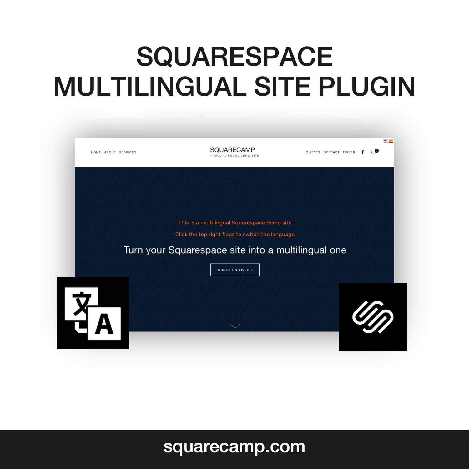 walk hawk grill Turn Your Squarespace Site Into A Multilingual One Plugin - Squarecamp Web  Design