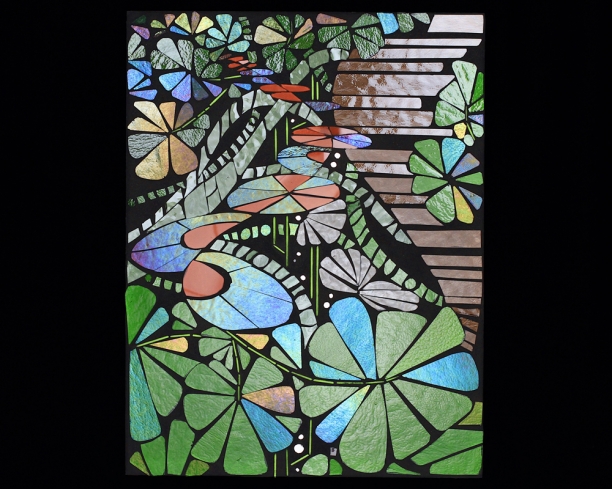 Proust project: Flourish | 12" x 16" | glass c Heather Hancock c 2014