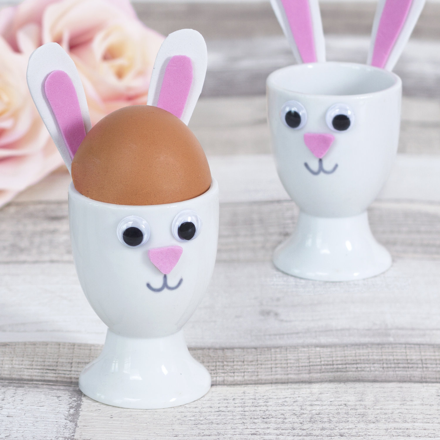Easter Bunny Egg Cup Craft — Doodle and Stitch