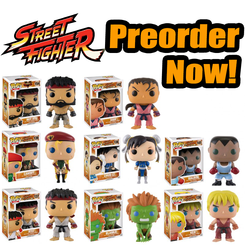 kasteel klei Fondsen Street Fighter POP! Vinyl Figures are now available for preorder! —  GamingWithSwag.com - Dads By Day, Gamers By Night.