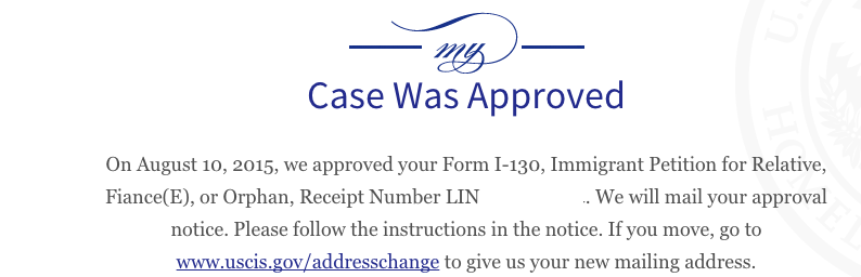  Sample View of Case Status Check Portal 