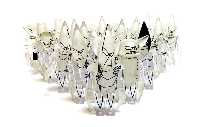  Futura x MoWax toys produced by Medicom to celebrate the second album by British band UNKLE 
