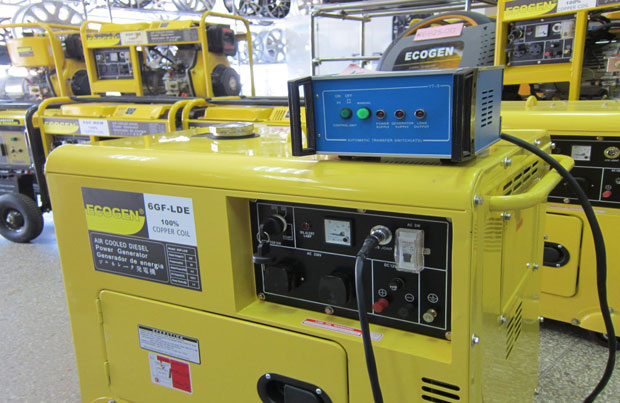 Ecogen Generators with ATS BOX from Autoworld Zambia