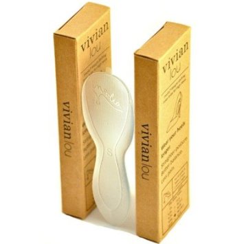 Leg & Lower Back Fatigue Vivian Lou Insolia Insoles 6-7.5UK for Any Style of Shoe with 2 Inch Heel or Higher Reduces Ball of Foot Pain 