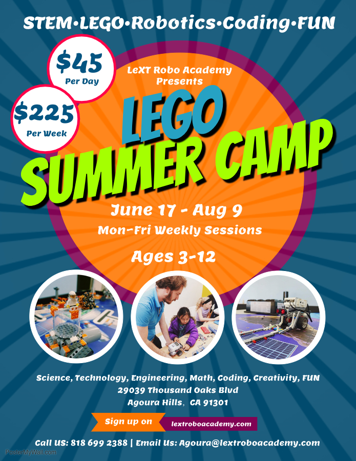 Summer Camp At Lext Robo Academy In Agoura Hills Weeks Of June