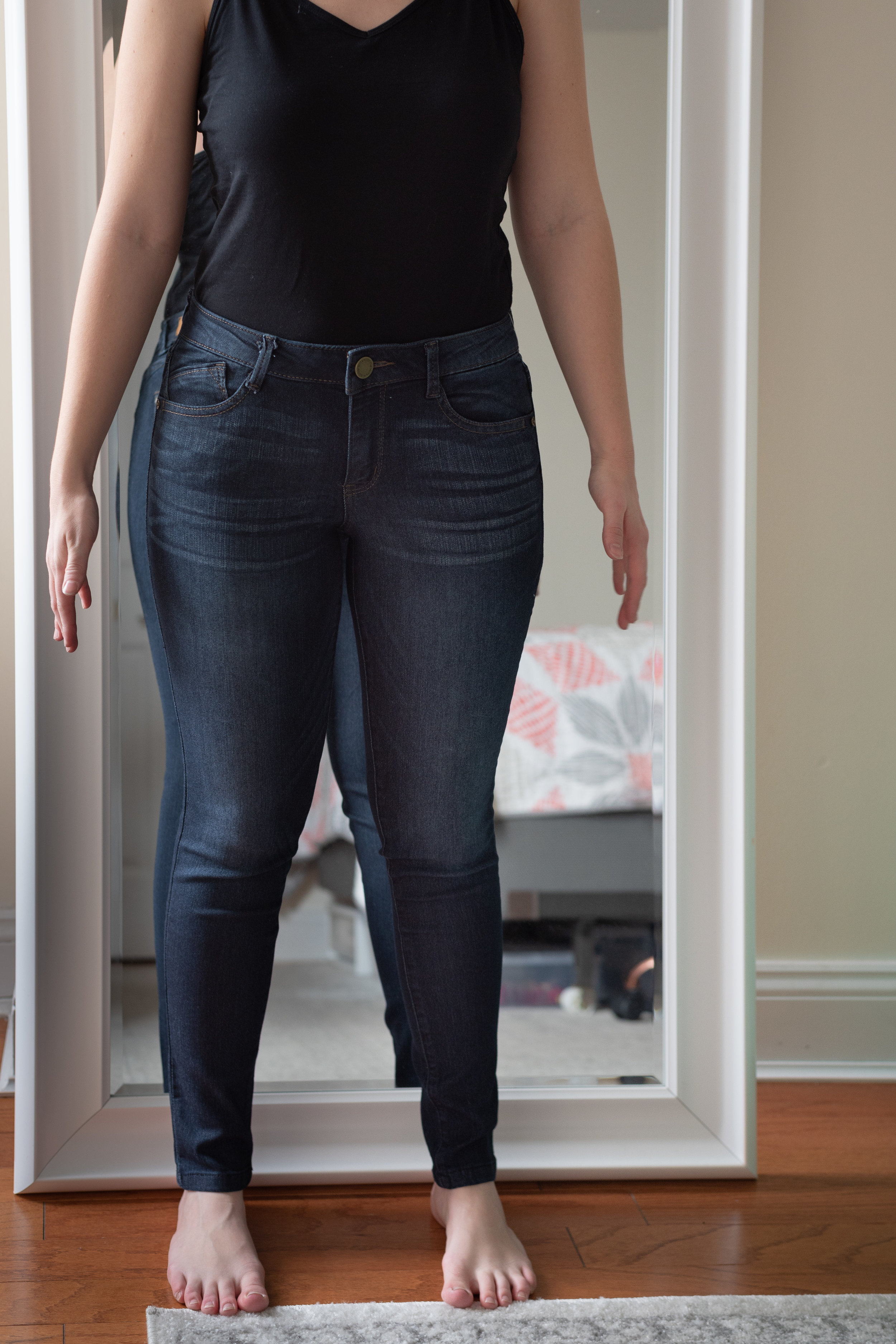 levi's mile high rise skinny jeans
