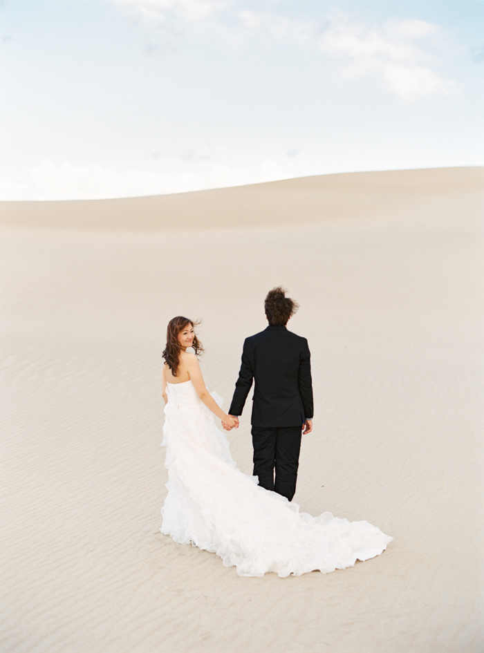 Death valley sand dunes trash the dress photography 
