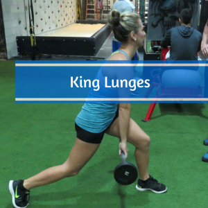 King Lunges - Leg Exercises