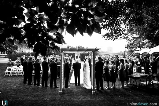 Earnscliffe wedding photograph