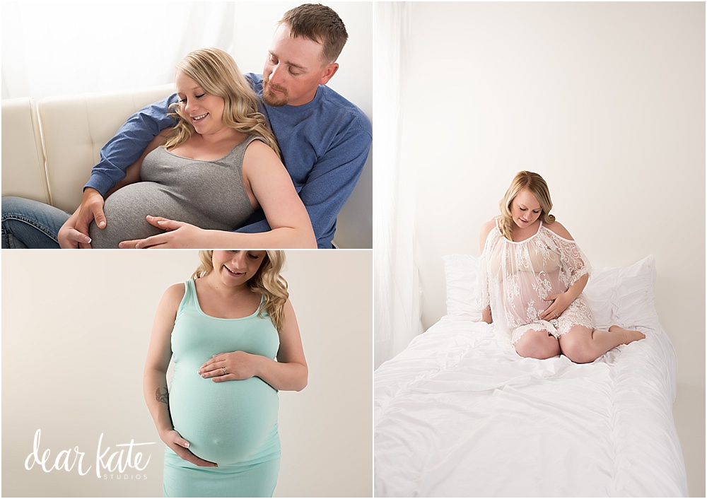 studio maternity photography loveland colorado bright and airy