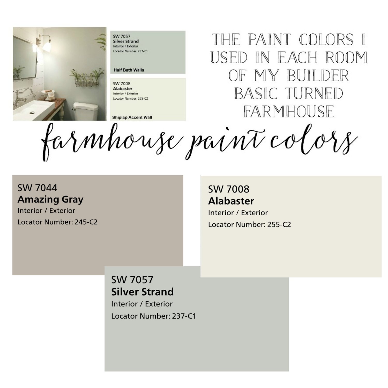 Plum Pretty Decor Design Co Farmhouse Paint Colors The