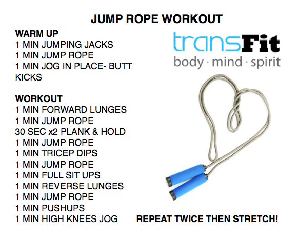 Jump Rope Cardio Workout—Under 10 Minutes