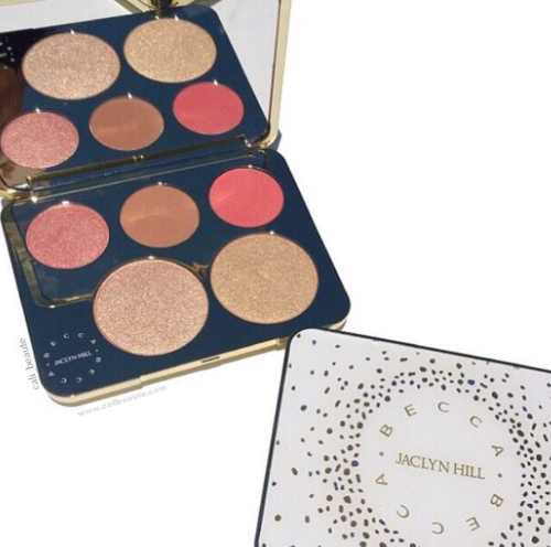 Becca X Jaclyn Hill Champagne Glow Face Palette Review and Swatches