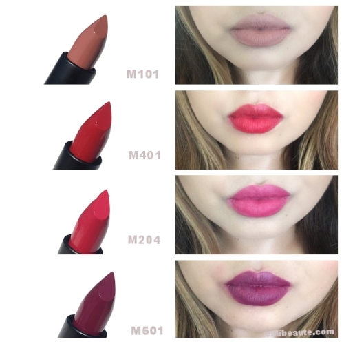 Make Up For Ever Artist Rouge Lipstick Swatches M101