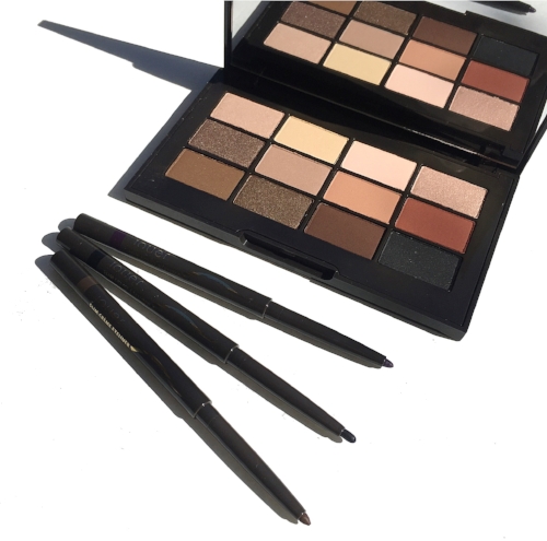 Jouer Essential Matte and Shimmer Eyeshadow Palette and Slim Creme Eyeliners