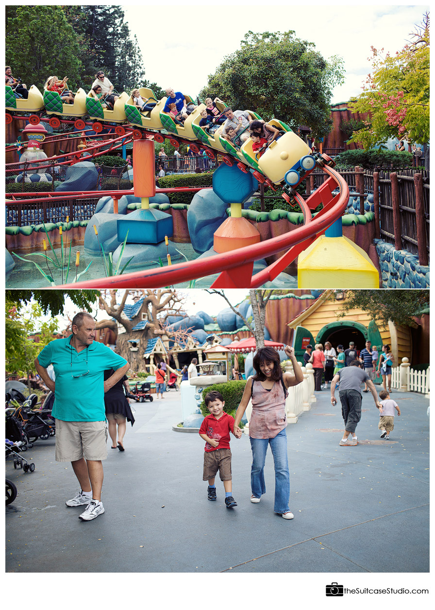 First Trip to Disneyland - Orange County Family Photography