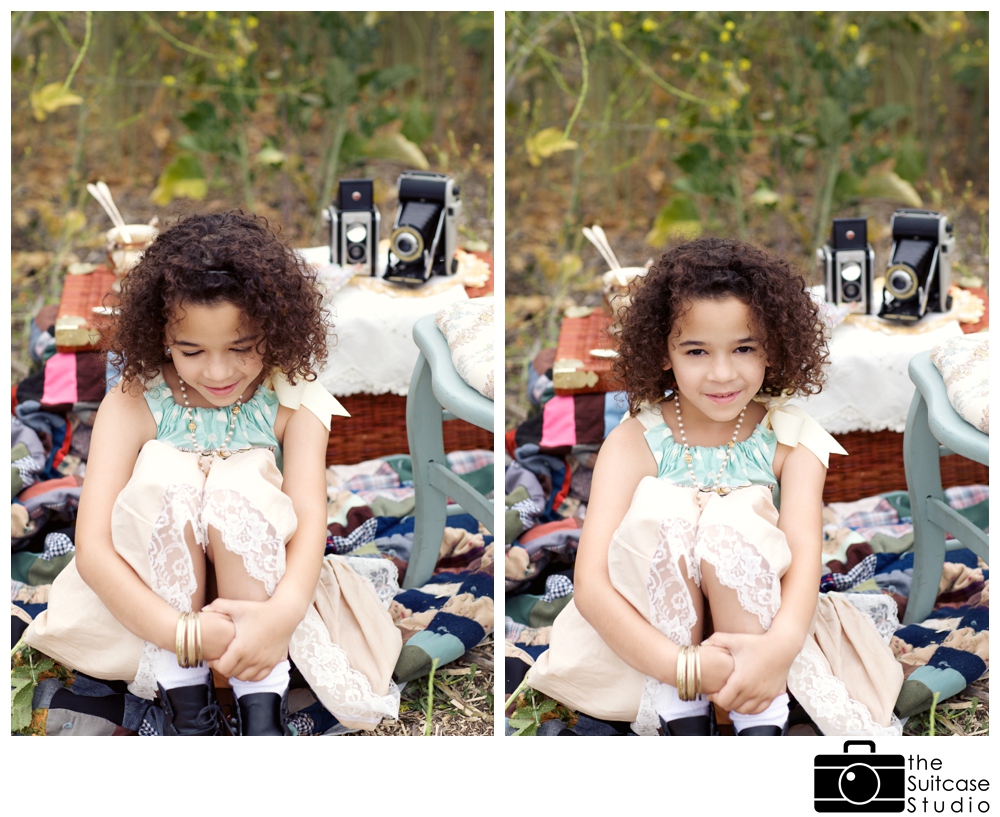 Vintage Spring Childs Portrait Session with The Suitcase Studio_0001