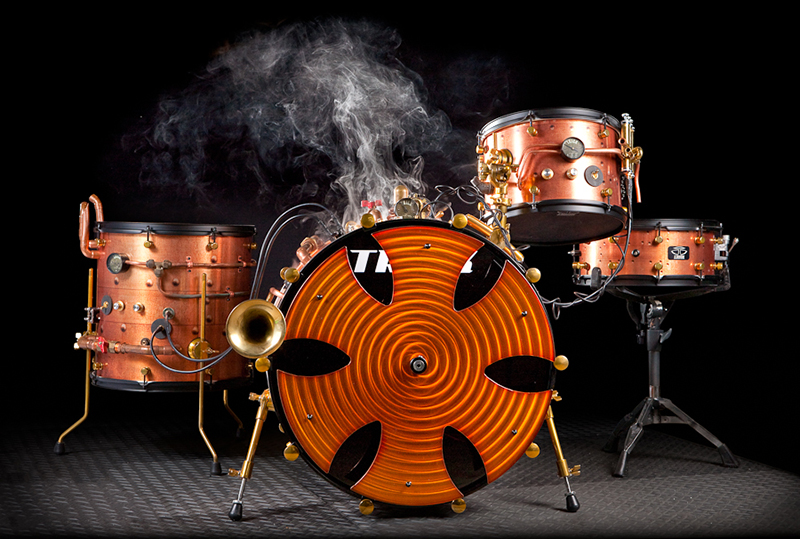 Copper drum photo