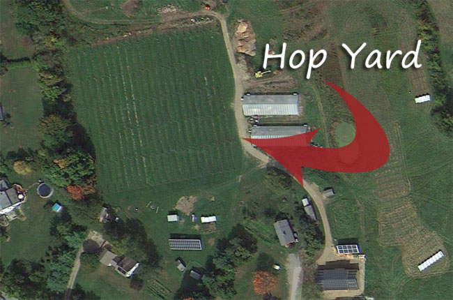 hop yard from the air