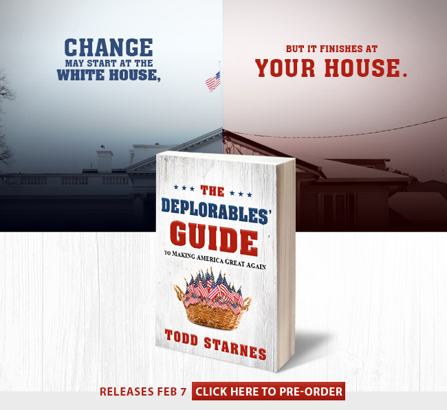 CLICK HERE TO GET A PERSONALLY SIGNED COPY OF TODD'S NEW BOOK! 