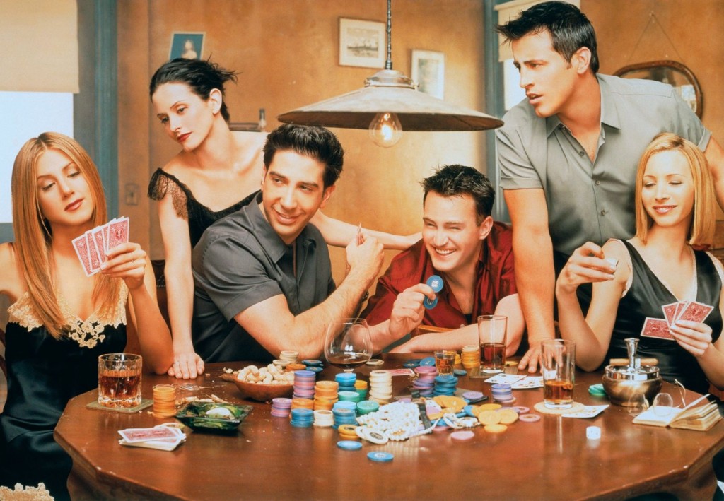 Friends Cast playing cards 
