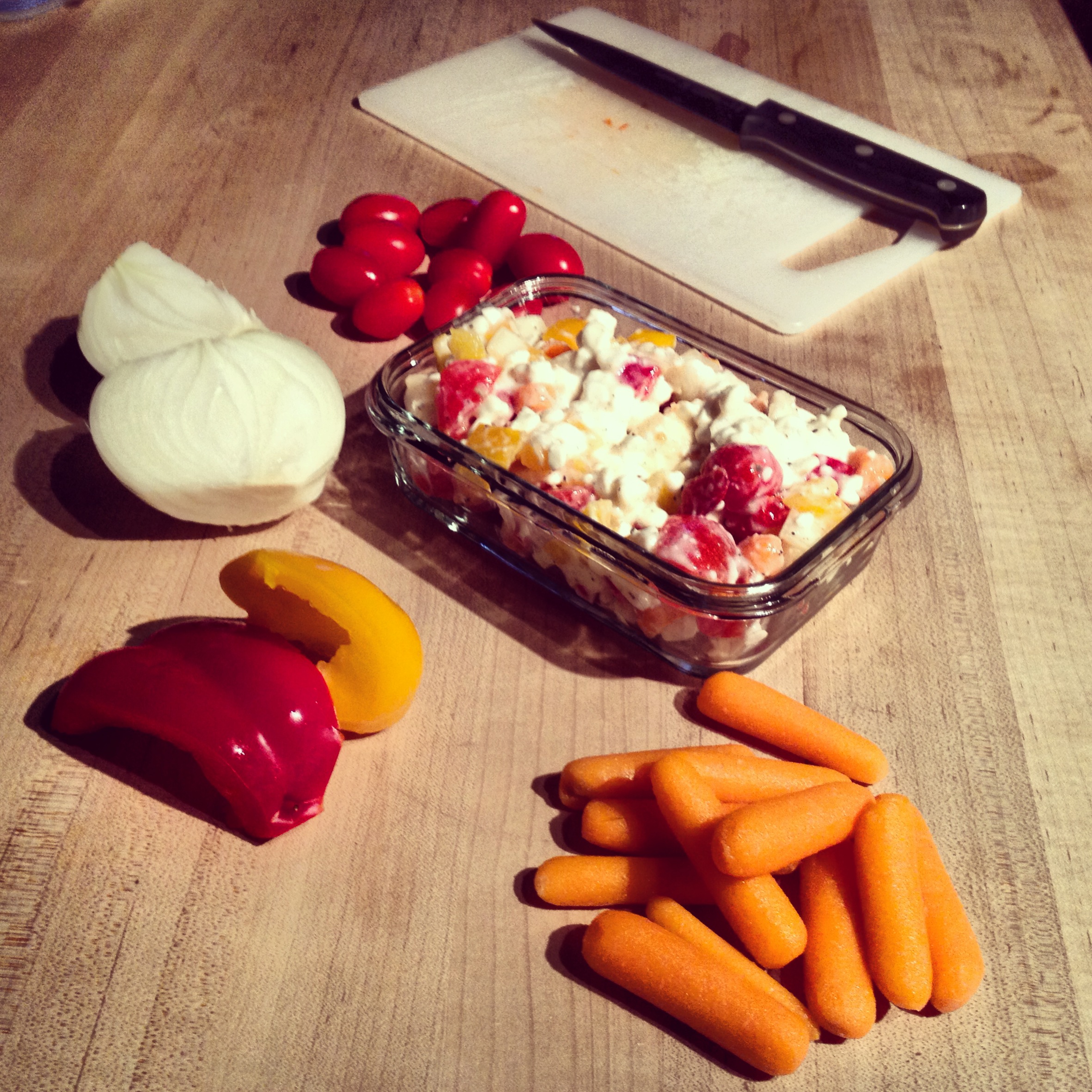 Meal planning for tomorrow: savoury cottage cheese