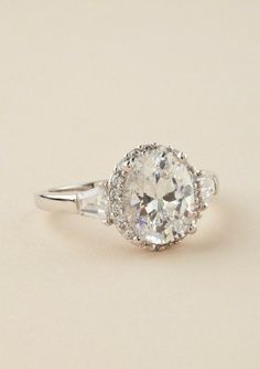 Classic and unique engagement ring