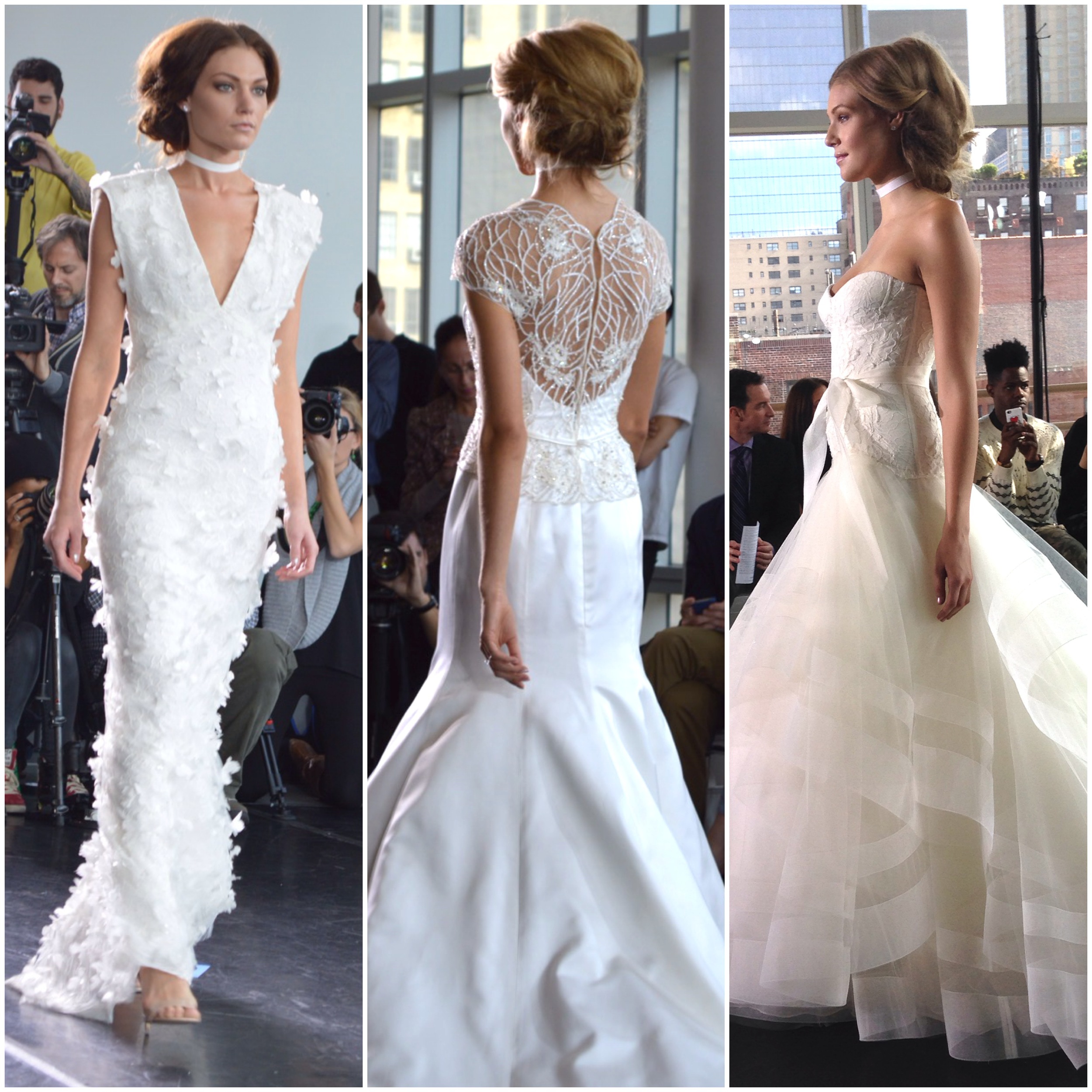 The GORGEOUS Rivini show. Always one of the best venues of Bridal Market, and the gowns were just beautiful. 