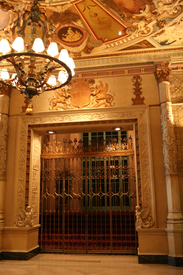 Gates to the Gold Room at the Biltmore