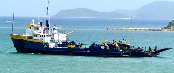M/V "Island Seal" & M/V "Pacific Seal" anchored