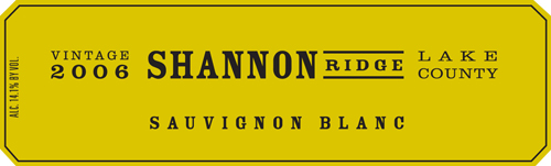 Shannon Ridge Sauvignon Blanc