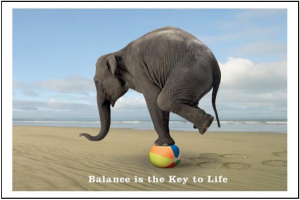 It is all about balance