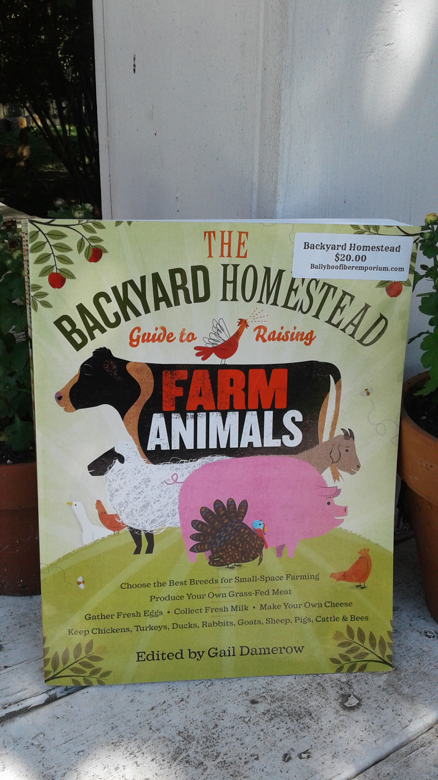 The Backyard Homestead Guide to Raising Farm Animals — Ballyhoo Fiber  Emporium