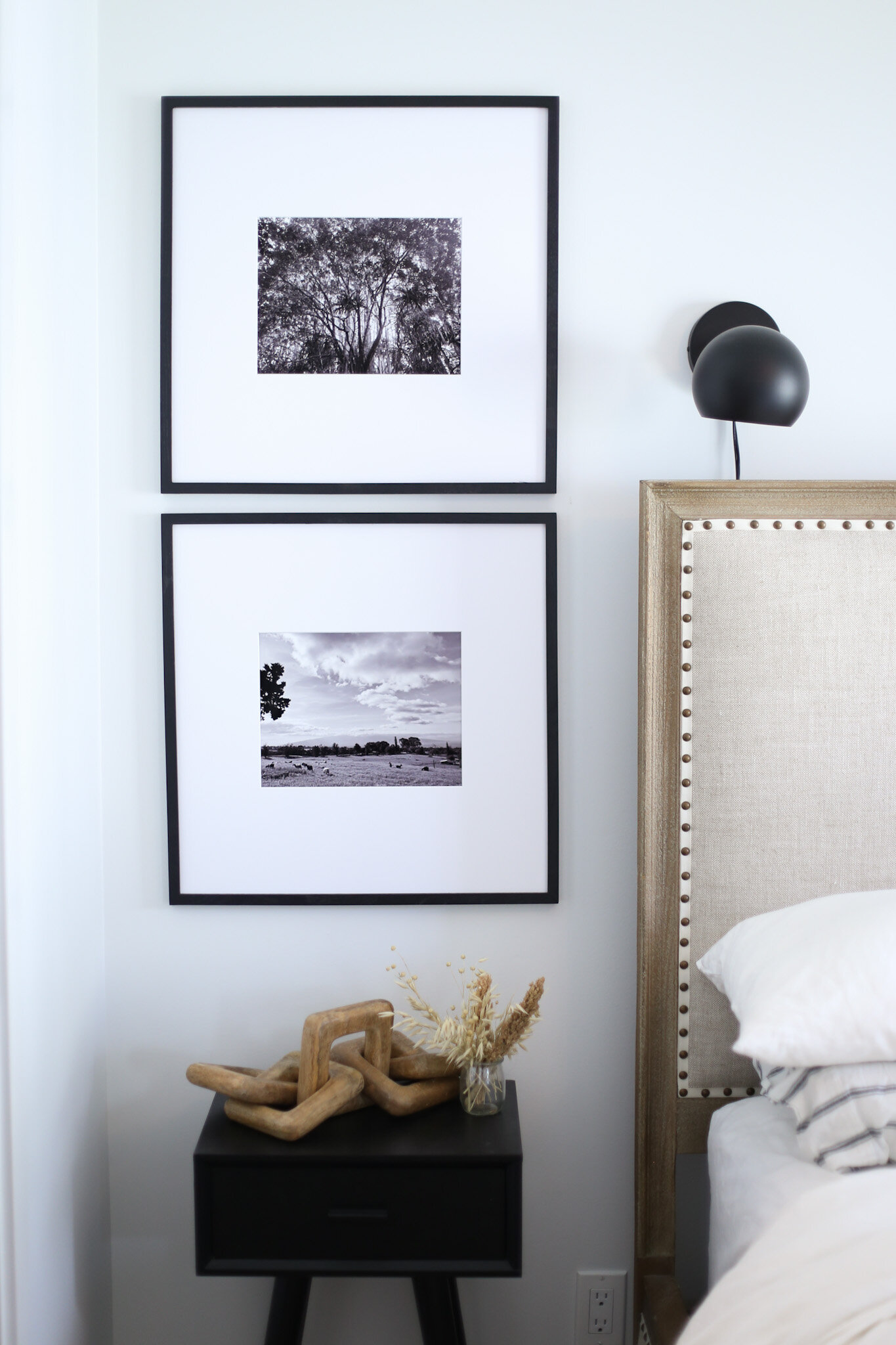 DIY Oversized Mat Gallery Wall Frames - Something Turquoise